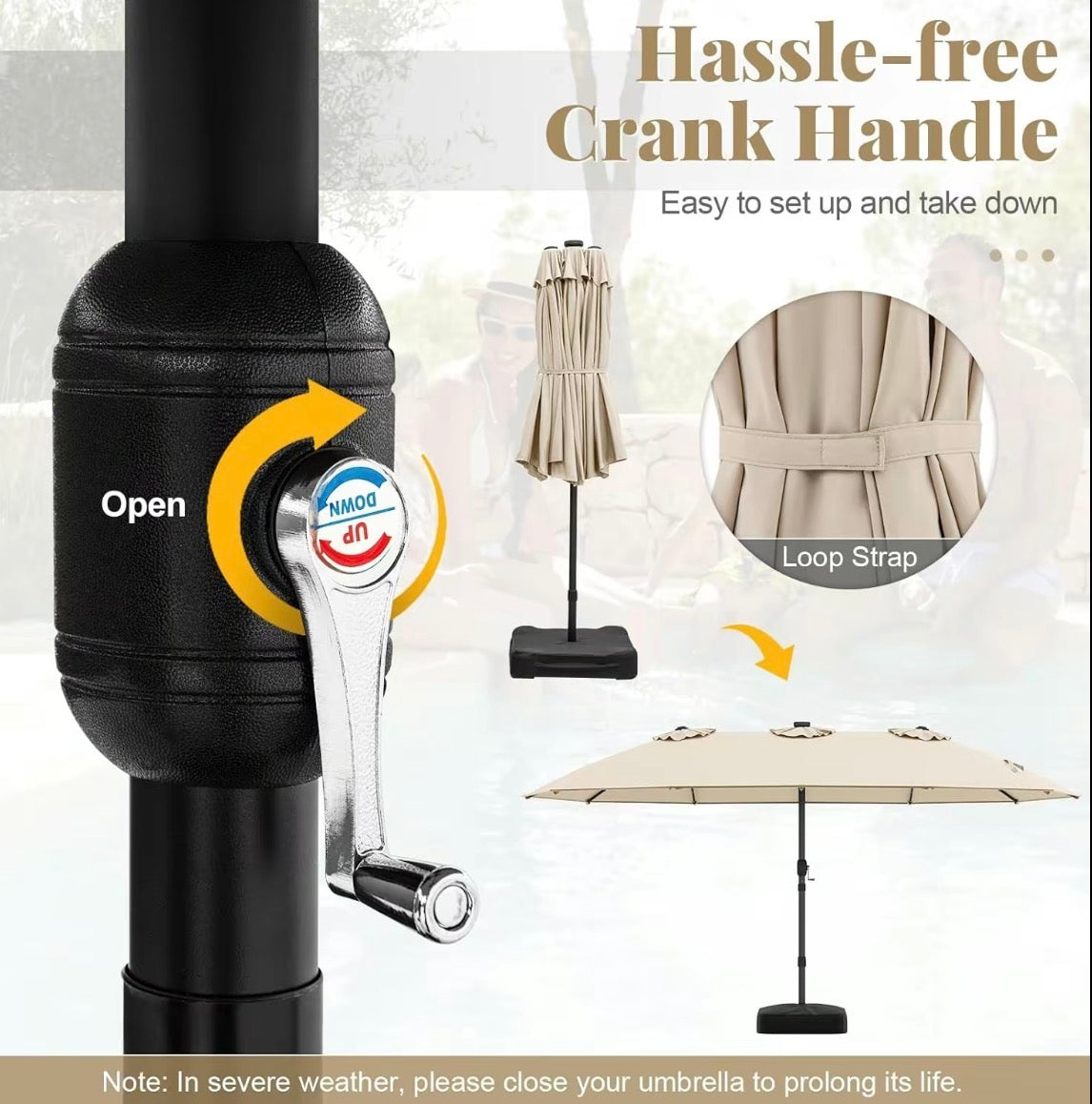 Luxury Outside Umbrella